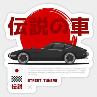 Tuner Black 2000 GT JDM Sticker